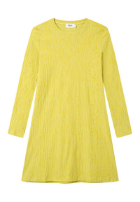 Givn Berlin Kleid CAMILLE aus Bio-Baumwolle Dress Dusty Lime (Structure)
