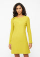 Givn Berlin Kleid CAMILLE aus Bio-Baumwolle Dress Dusty Lime (Structure)