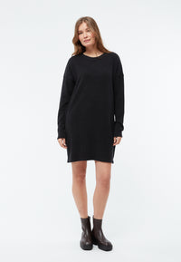 Givn Berlin Kleid GBJOSEFFA relaxed Fit aus recycelter Baumwolle Dress Dark Grey