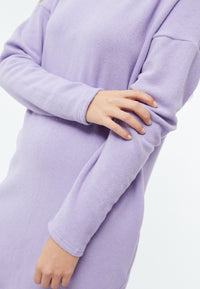Givn Berlin Kleid GBJOSEFFA relaxed Fit aus recycelter Baumwolle Dress Light Amethyst
