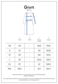 Givn Berlin Kleid GBTHEKLA aus LENZING™ ECOVERO™ Dress Midnight Blue