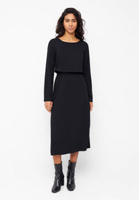 Givn Berlin Kleid MINDY aus LENZING™ ECOVERO™ Dress Black
