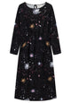 Givn Berlin Kleid MINDY aus LENZING™ ECOVERO™ Dress Black (Universe)