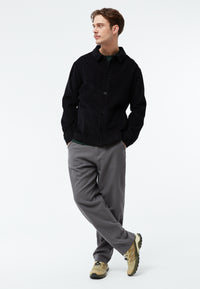 Givn Berlin Kordjacke GBHUNTER aus Bio-Baumwolle Jacket Black (Cord)