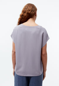 Givn Berlin Kurarzmbluse GBFENNA aus LENZING™ ECOVERO™ Blouse Lilac Grey
