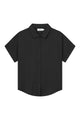 Givn Berlin Kurzarmbluse GBSARAH aus LENZING™ ECOVERO™ Blouse Black