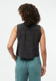 Givn Berlin Kurzarmbluse GBXENIA aus TENCEL™ mit Peach-Effekt Blouse Black (Tencel)