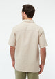 Givn Berlin Kurzarmhemd GBKODA aus Leinen Buttoned Shirt Oat Beige (Linen)