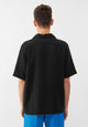 Givn Berlin Bowling-Shirt GBLUCA relaxed aus Bio-Baumwoll Musselin Buttoned Shirt Black (Musselin)