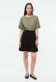 Givn Berlin Kurzer Rock GBMARIEL aus LENZING™ ECOVERO™ Skirt Black