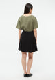 Givn Berlin Kurzer Rock GBMARIEL aus LENZING™ ECOVERO™ Skirt Black