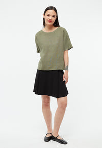 Givn Berlin Kurzer Rock GBMARIEL aus LENZING™ ECOVERO™ Skirt Black