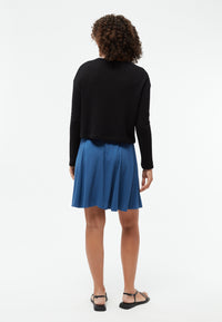 Givn Berlin Kurzer Rock GBMARIEL aus LENZING™ ECOVERO™ Skirt Blazing Blue