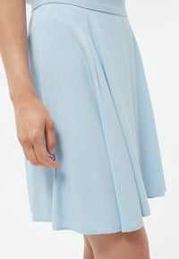 Givn Berlin Kurzer Rock GBMARIEL aus LENZING™ ECOVERO™ Skirt Ice Water Blue