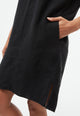 Givn Berlin Kurzes Kleid GBMABEL aus Leinen Dress Black (Linen)