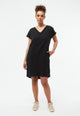 Givn Berlin Kurzes Kleid GBMABEL aus Leinen Dress Black (Linen)