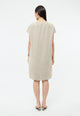 Givn Berlin Kurzes Kleid GBMABEL aus Leinen Dress Oat Beige (Linen)