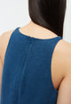 Givn Berlin Kurzes Kleid GBYUNA aus Leinen Dress Blazing Blue (Linen)