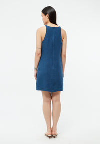 Givn Berlin Kurzes Kleid GBYUNA aus Leinen Dress Blazing Blue (Linen)