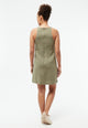 Givn Berlin Kurzes Kleid GBYUNA aus Leinen Dress Faded Olive (Linen)