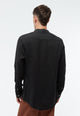 Givn Berlin Langarmhemd GBWES aus Leinen Buttoned Shirt Black (Linen)