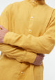 Givn Berlin Langarmhemd GBWES aus Leinen Buttoned Shirt Faded Gold (Linen)
