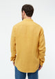 Givn Berlin Langarmhemd GBWES aus Leinen Buttoned Shirt Faded Gold (Linen)