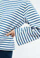 Givn Berlin Langarmshirt GBLACEY aus Bio-Baumwolle Longsleeve Blazing Blue / White (Stripes)
