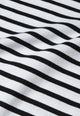 Givn Berlin Langarmshirt GBPITTIE aus Bio-Baumwolle Longsleeve Black / White (Stripes)