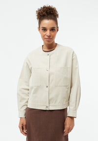 Givn Berlin Leichte Jacke GBANJA aus Bio-Baumwolle Jacket Desert Beige