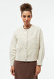 Givn Berlin Leichte Jacke GBANJA aus Bio-Baumwolle Jacket Desert Beige