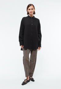 Givn Berlin Leinenbluse GBCOSIMA oversize Blouse Black (Linen)