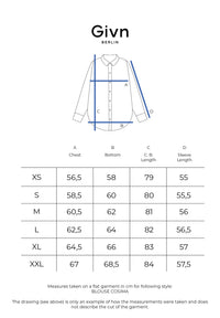 Givn Berlin Leinenbluse GBCOSIMA oversize Blouse Irish Mint (Linen)