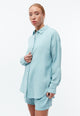 Givn Berlin Leinenbluse GBCOSIMA oversize Blouse Irish Mint (Linen)