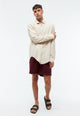 Givn Berlin Leinenhemd GBJOHN relaxed Buttoned Shirt Beige (Linen)