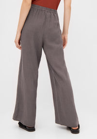 Givn Berlin Leinenhose ESRA aus Leinen Trousers Taupe (Linen)