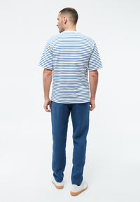 Givn Berlin Leinenhose GBERIC mit Tunnelzug Trousers Blazing Blue (Linen)