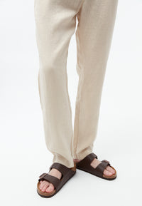 Givn Berlin Leinenhose GBERIC mit Tunnelzug Trousers Beige (Linen)