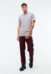 Givn Berlin Leinenhose GBERIC mit Tunnelzug Trousers Burgundy (Linen)