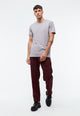 Givn Berlin Leinenhose GBERIC mit Tunnelzug Trousers Burgundy (Linen)