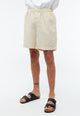 Givn Berlin Leinenshorts GBLAURIN mit Tunnelzug Shorts Beige (Linen)