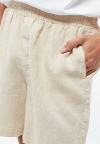 Givn Berlin Leinenshorts GBLAURIN mit Tunnelzug Shorts Beige (Linen)