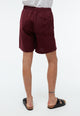 Givn Berlin Leinenshorts GBLAURIN mit Tunnelzug Shorts Burgundy (Linen)