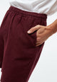 Givn Berlin Leinenshorts GBLAURIN mit Tunnelzug Shorts Burgundy (Linen)