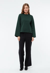Givn Berlin Longsleeve GBLACEY aus Bio-Baumwolle Longsleeve Bottle Green