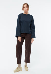 Givn Berlin Longsleeve GBLACEY aus Bio-Baumwolle Longsleeve Midnight Blue