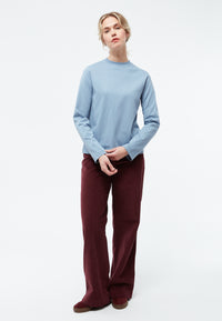 Givn Berlin Longsleeve GBROSALIE aus Bio-Baumwolle Longsleeve Frosty Blue