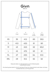 Givn Berlin Longsleeve GBSONJA aus TENCEL™ Longsleeve Black (Tencel)
