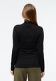 Givn Berlin Longsleeve GBVIDA aus Bio-Baumwolle mit Turtleneck Longsleeve Black