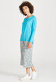 Givn Berlin Longsleeve POLLY aus TENCEL™ Lyocell Longsleeve Scuba Blue (Tencel)